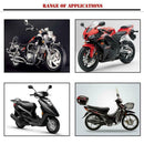 2x Motorcycle Scooter Heated Pads Handlebars Grip Heater Pads Universal for 12V