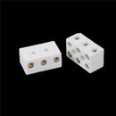2Pcs High Temperature Ceramic Connector Block 15A 3 Way FT