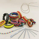 6Pcs/Set Stainless Steel Paracord FID Set Lacing Stitching Needles And Smoothing