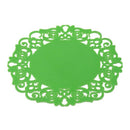 1 pcs Retro Sweet Eye-Work Top Beverages Silicone Coasters skidproof, Light X9P8