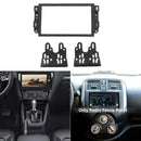 2 Din Car Stereo Install Dash Bezel Panel Mounting Frame Trim Kit for Chevrolet