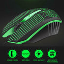 Apedra M8 USB Wired Game Mouse 3 Buttons 1000DPI LED Optical Gaming Mice