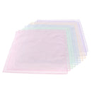 10pack Pure 100% Cotton Colorful Handkerchiefs Women Men Hanky Square Hankies