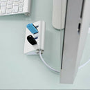 Aluminum alloy 4-port USB3.0 high speed hub adapter Cable For PC Lapt%!