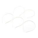 5Pcs 3mm Metal Tiara Headbands Hairbands Simple Temperament Girl Hair Clips ME