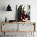 5D DIY Full Drill Diamond Painting Wings Girl Cross Stitch Embroidery Kit