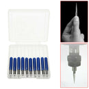 10PCS Carbide PCB Board 0.1mm 30 Degree Engraving Bits CNC Router Tool V-shape~*