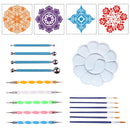 20pcs Dotting Tools Set Ball Embossing Craft Painting Rocks Mandala Stencil DIY