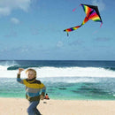 Huge 30M String Rainbow Flying Kite Kids Children Outdoor Fun Toys Game K1M2