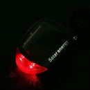 Waterproof Solar/USB Charging Mountain Bike LED Headlight+ Taillight Set A