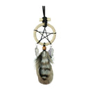 Retro Mini Star Feather Dream Catcher Car Pendant Home Wall Hanging Decor