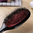 Beauty Massage Oval Comb Anti-static Boar Bristle Salon Hair Brush Combs
