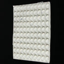 100 PCS Self Adhesive Rubber Feet Clear Semicircle Bumpers Door Buffer Pad NEW