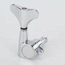 4 Pairs 4R Chrome Bass Tuners Machine Heads Tuning Pegs X1J1