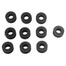 10pcs Shockproof Gasket Machinery Motorcycle Rubber Washer Grommets Bolt