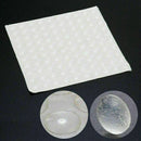 100pcs/set 8*2.5cm Rubber Feet Clear Semicircle Bumpers Door Buffer Pad Silicone
