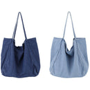 Denim Large-Capacity Handbag Women'S Fashion Classic Handbag Women'S Fabric