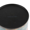 Stylish Hand-craft Round Steel Pen Pencil Holder Brush Organizer 11x15cm