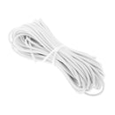 3mm Elastic Round Bungee Rope Shock Cord Tie Down Boats Trailers 10m White
