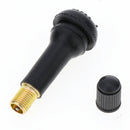 100 Pack Tubeless TR414 Rubber Snap-in Tire Valve Stems, Stardard Length