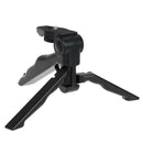 2 in1 Mini Hand Grip Folding tripod Stand for Camera Phone GoPro(Black)