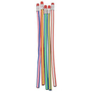 Pack of 12 Pcs Cute Cool Novelty Flexible Bendable Soft Pencil With Eraser