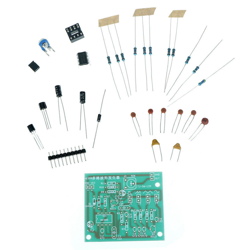 Sine Triangle Square Wave NE555 Multi-Channel Waveform Generator Module DIY KiSE