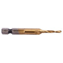 6Pcs HSS Titanium M3 - M10 Combination Hex Deburr Countersink Tap Drill Bit C3S7