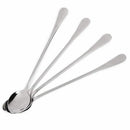 Set of 4 Super Long Stainless Steel Coffee Spoons M1I2