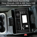 For 2019 Chevy Silverado 1500 / GMC Sierra 1500 Armrest Storage Box Center  F4F8
