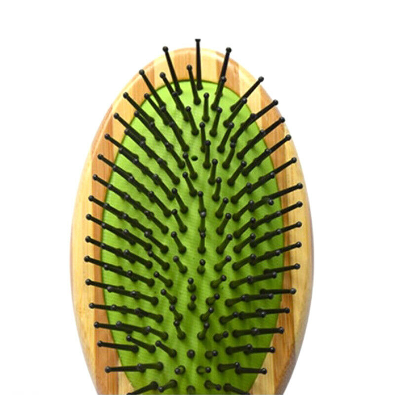 Pet Comb Professional Double Sided Pin Bristle Bamboo Brush Grooming CombSA3C