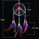 Handmade Dream Catcher With Feather Wall Hanging Decoration Ornament