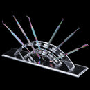 Eyelash Tweezers Storage Holder Rack Display Stand Transparent Acrylic Grafti 3C
