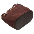 Women Suede Shoulder Bags Tassel Bucket Bags for Girls Crossbody Bags Women Y9Z7