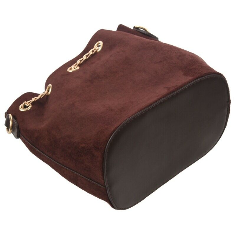 Women Suede Shoulder Bags Tassel Bucket Bags for Girls Crossbody Bags Women Y9Z7