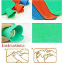 HOT THICK Rubber HOT WATER BOTTLE BAG WARM Relaxing Heat Cold Therapy R4Q5 L9C0