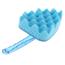 Car Three Side Wash Sponge Cleaning Kit Washing Wash Bubbles Brush Tool BLUE
