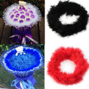 2M Fluffy Feather Boa Strip Fancy Costume Dressup Party Wedding Decor Sof BVM