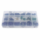 225Pcs 18 Sizes Repair Kit A/C System Auto Car Air Conditioning HNBR O Rings