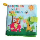 Soft Cloth Book Infant Educational Toys Newborn Learning Book(animal)
