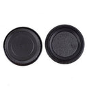 2 in 1 Rear Lens Cap+Camera Body Cover Cap for Pentax K PK Camera US