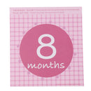 Milestone Baby First Year Monthly Development Monthly Stickers 1-12 Month