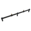 Black Buzz Bars 3 Rod Rests Banksticks Rod Pod Carp Fishing Buzzer Bar