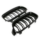 1Pair Gloss Black Front Grille/Grilles Kidney For BMW 3-Series F30 F31 F35