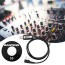 USB Programming Cable for Baofeng Walkie Long Distance Talkie Black
