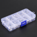 100PCS 5x20mm Quick Blow Glass Tube Fuse Assorted Kit Fast-Blow Fuses Free