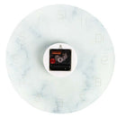 Marble Silent Wall Clock for Living Room Decor, 12 Inch Modern Non Ticking