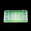 Lure 2 Layers ABS Transparent Cover Fishing Tackle Box Bait Storage Cases