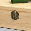 Wooden Storage Box 1pc Carry Organizer Essential Oil Bottles Aromatherapy C O1F8