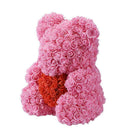 15" Rose Bear Heart Roses Flower Crafts Valentine's Day K9W6 Girls Birthday J0E2